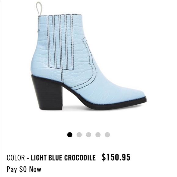steve madden blue boots